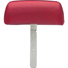 (1969) Headrest Assemblies-Straight Arm-Red-pr