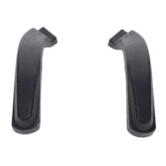 (1967-70) Bucket Seat Side Bracket Covers-Black-pair