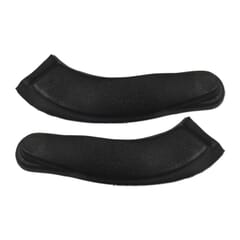 (1968-72) Bench Seat Side Bracket Covers-Black-pair