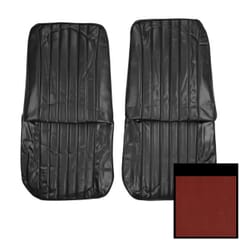 (1968) Seat Cover-Buckets-Red