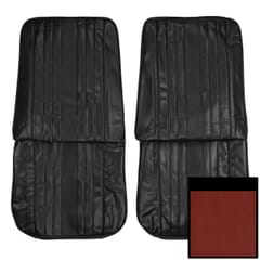 (1969) Seat Cover-Buckets-Red