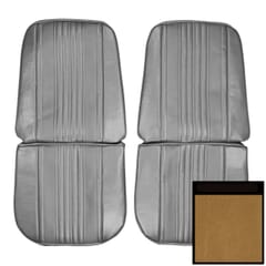(1970) Seat Cover-Buckets-Gold