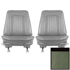 (1971) Seat Cover-Buckets-Jade Green