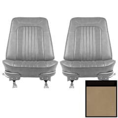 (1972) Seat Cover-Buckets-Sandalwood