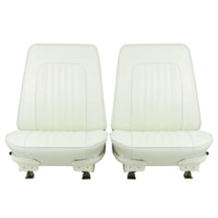 (1972) Seat Cover-Buckets-White