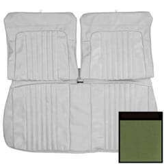 (1971) Seat Cover-Bench-Jade Green