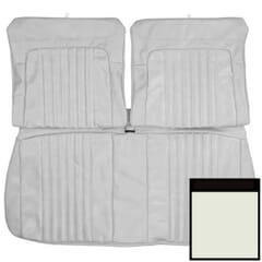 (1972) Seat Cover-Bench-White