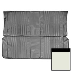 (1969) Seat Cover-Rear Conv.-White