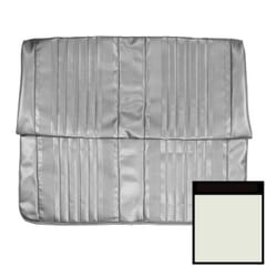 (1972) Seat Cover-Rear Conv.-White