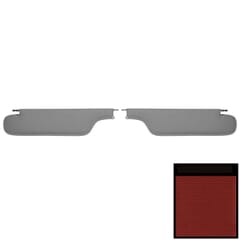 (1967) Visors-Surrey-Dk. Red-Hdtp.-Pr.