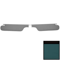 (1968) Visors-Ribbed-Med. Blue-Hdtp.-Pr.
