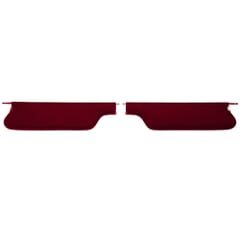 (1969) Visors-Ribbed-Dk. Red-Hdtp.-Pr.