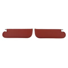 (1970-72) Visors-Perforated-Dark Red-2 dr.-Pr.