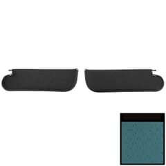 (1970-72) Visors-Perforated-Bright Blue-2 dr.-Pr.