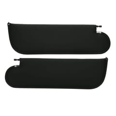 (1970-72) Visors-Perforated-Dark Green-2 dr.-Pr.