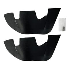 (1969-72) A-Arm Dust Shields Plastic Inner Fenders-pr